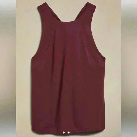 Banana Republic PONTE TWIST-BACK TOP - Picture 2 of 4